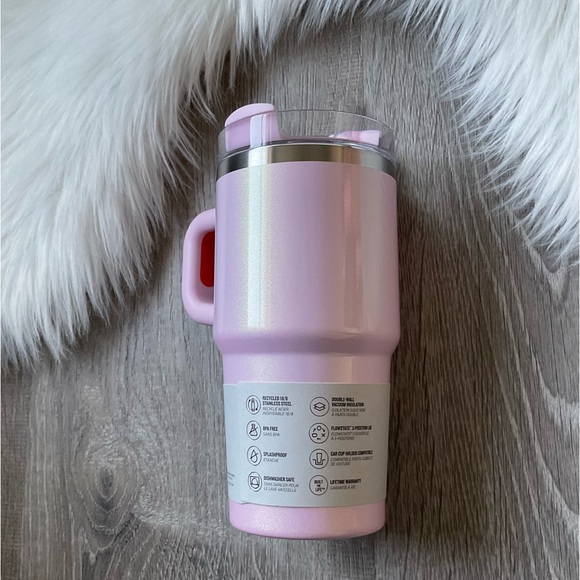 STANLEY Shimmery Rose 20ozQuencher New Frequency Collection & Bottle Boot - Picture 5 of 7